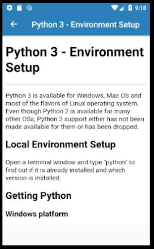 Learn Python 3 Offline screenshot 4