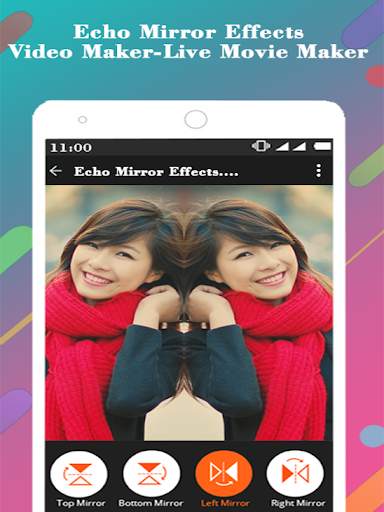 Echo Mirror Effects Video Maker-Live Movie Maker screenshot 6