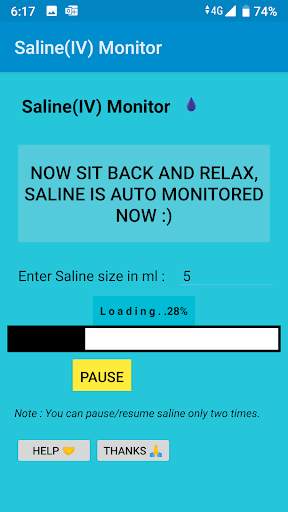 Saline(IV) Monitor screenshot 3