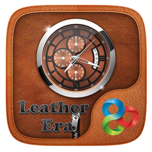 (FREE) Leather Era GO Launcher Theme icon