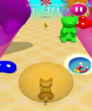 Kitty Kat Candy Run screenshot 2