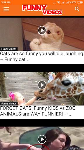 Funny Videos HD - Prank baby & people funny videos स्क्रीनशॉट 4
