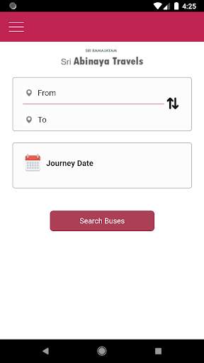 Abinaya Travels - Online Bus Tickets Booking screenshot 2