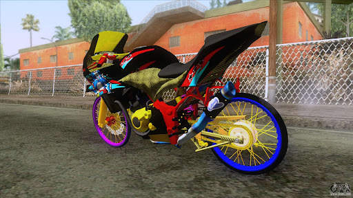 Mod Bussid Motor Ninja screenshot 1