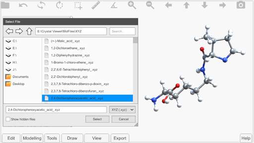 CrysX - 3D Viewer screenshot 3