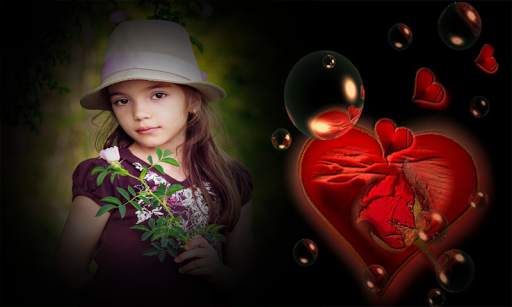 Love Heart Photo Frame screenshot 1