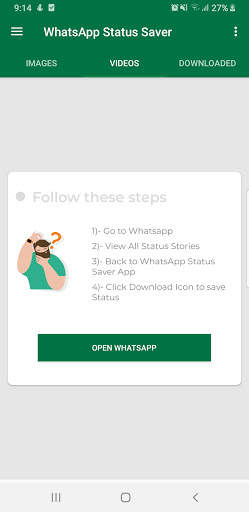 Wapp status saver screenshot 1