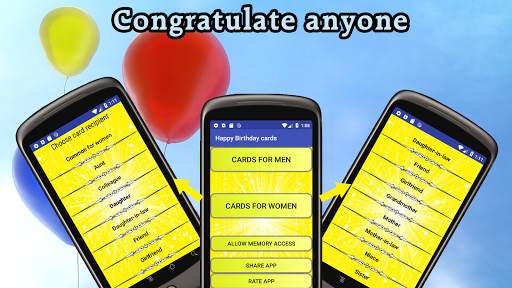 Happy Birthday cards app screenshot 3