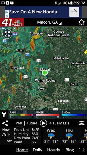41NBC AccuWeather App screenshot 1