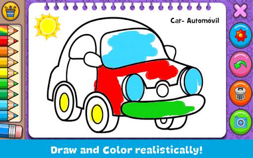 Coloring & Learn screenshot 1