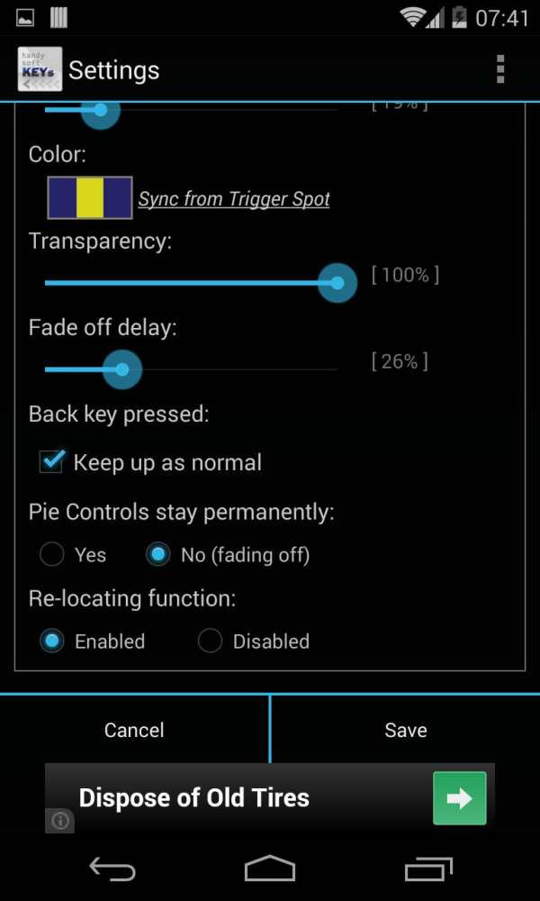 Handy Soft Keys - Navigation Bar screenshot 7