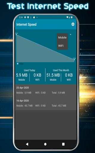 Internet Speed Meter App: Network Speed Test screenshot 2
