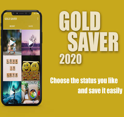 GOLD STATUS SAVER 2020 (for whatsapp) screenshot 2