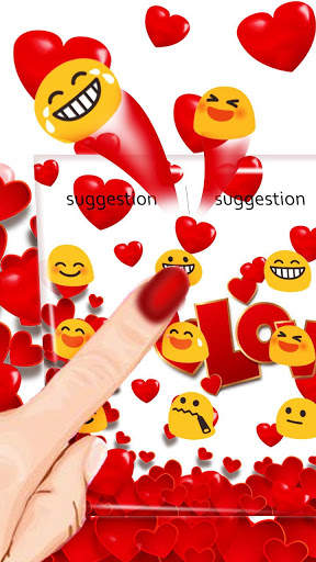Love Heart Keyboard screenshot 3
