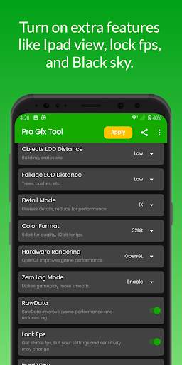 Sonic GFX Tool For PUBG - BGMI screenshot 2