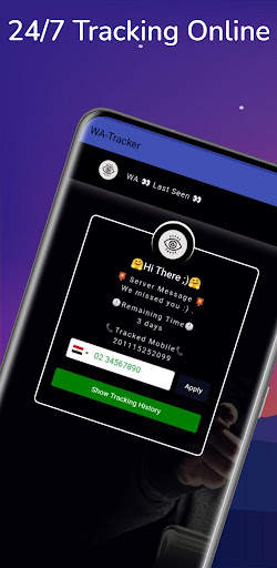 WA-Tracker Whatsapp Last Seen screenshot 1
