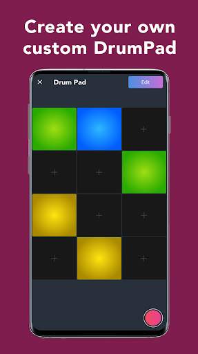 My drum pad: Custom drum pad & beat looper DrumPad screenshot 1