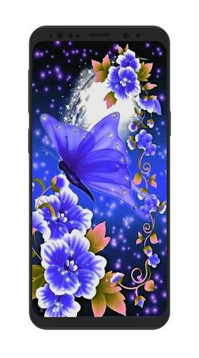 Glowing Flowers  Wallpaper 2020 screenshot 8
