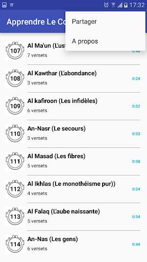 Apprendre Le Coran phonétique screenshot 3