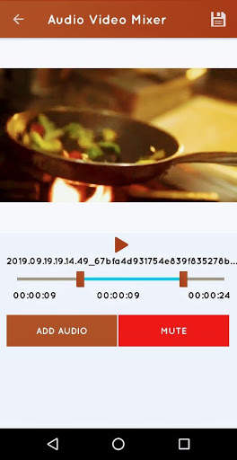 Add Audio to Video : Audio Video Mixer Mp3 Cutter screenshot 2