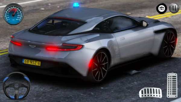 Driving Aston Martin - Police Academy Test screenshot 3