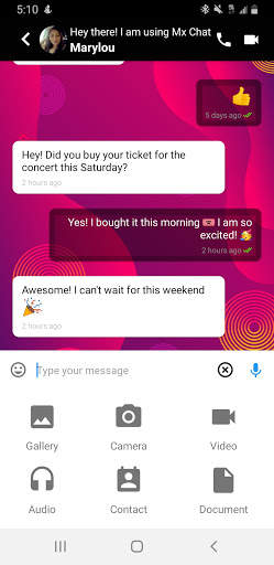 MX Chat screenshot 5