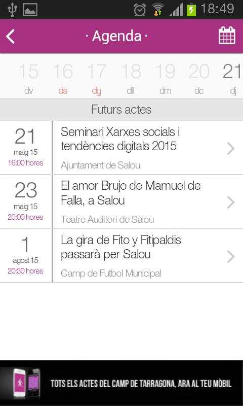Salou al mòbil screenshot 2