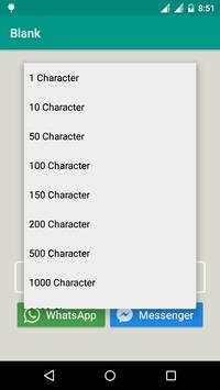 Blank Text/Message For Social Apps screenshot 2