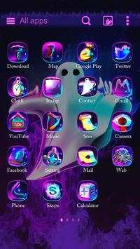 Ghost Fire GO Launcher Theme screenshot 3