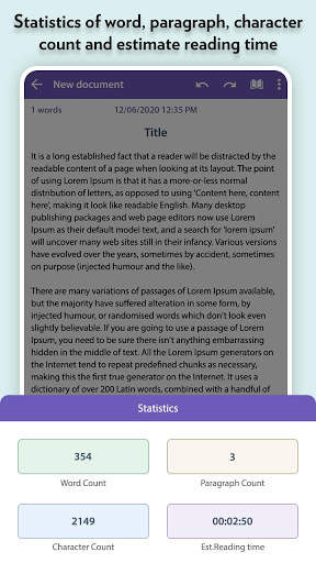 WriteDown - Write Books, Novels & Stories 6 تصوير الشاشة
