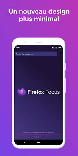 Firefox Klar screenshot 1