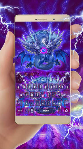 Lightning dragon Keyboard screenshot 1