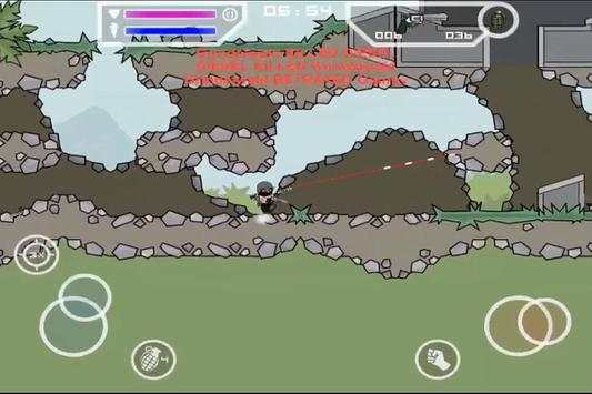 Trick Doodle Army 3 Mini Militia screenshot 2