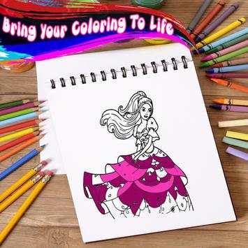 How to color Barbie Game 2017 screenshot 3