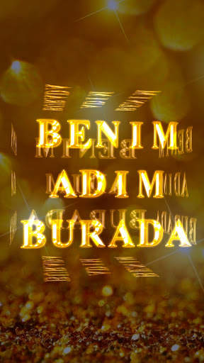 3D Benim Adım Duvar Kağıdı screenshot 5