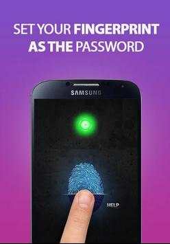 Fingerprint App Lock Simulator 1 تصوير الشاشة