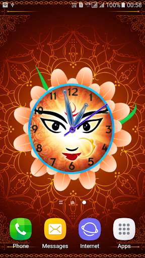 Durga Mata Clock screenshot 1