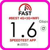 #BEST 4G 3G WIFI SPEEDTEST APP logo