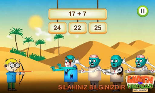 Math vs Undead Matematik Oyunu screenshot 4