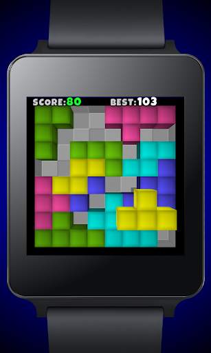 TetroCrate 3D for Android Wear screenshot 1