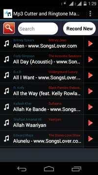 Mp3 Cutter and Ringtone Maker screenshot 1