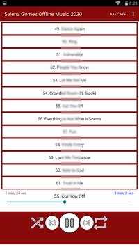 Selena Gomez Offline Music (All Songs) 2020 screenshot 6
