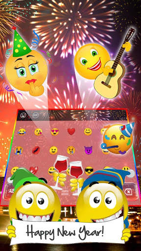 Happy New Year 2019 Keyboard Themes screenshot 3