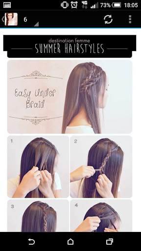 50 Cute Hairstyles 3 تصوير الشاشة