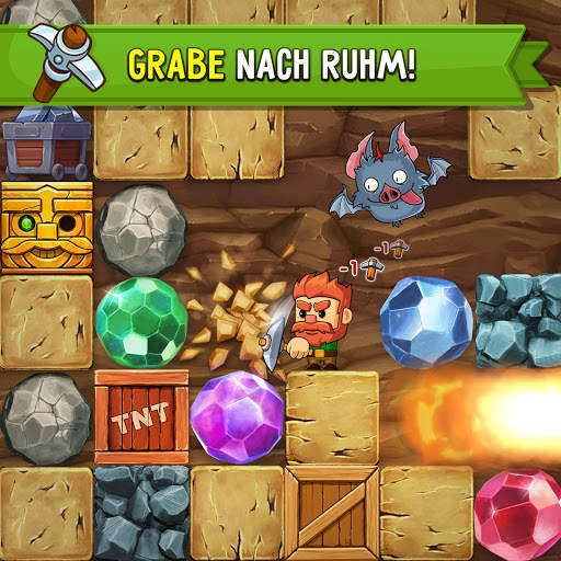Dig Out! Gold Miner Abenteuer screenshot 1