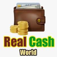 Real Cash World logo