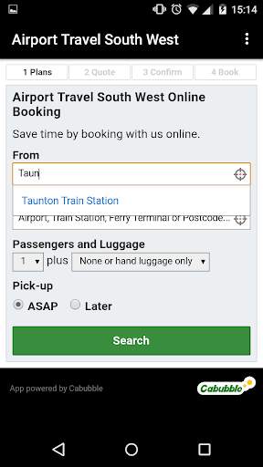 Airport Travel South West screenshot 1