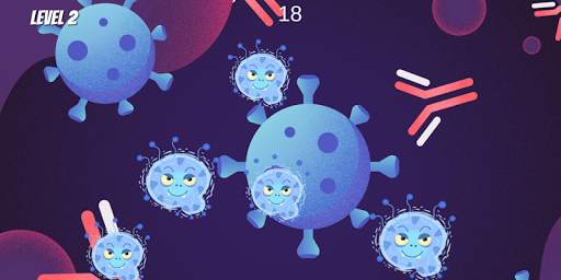 Scientist VS Virus Game screenshot 3