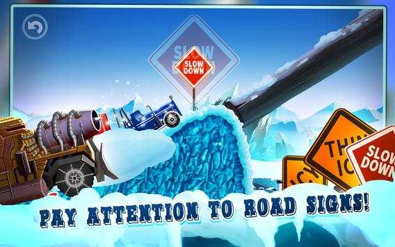 Truck Driving Race 2: Ice Road screenshot 4