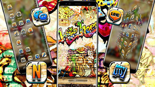 Graffiti Theme Launcher screenshot 4